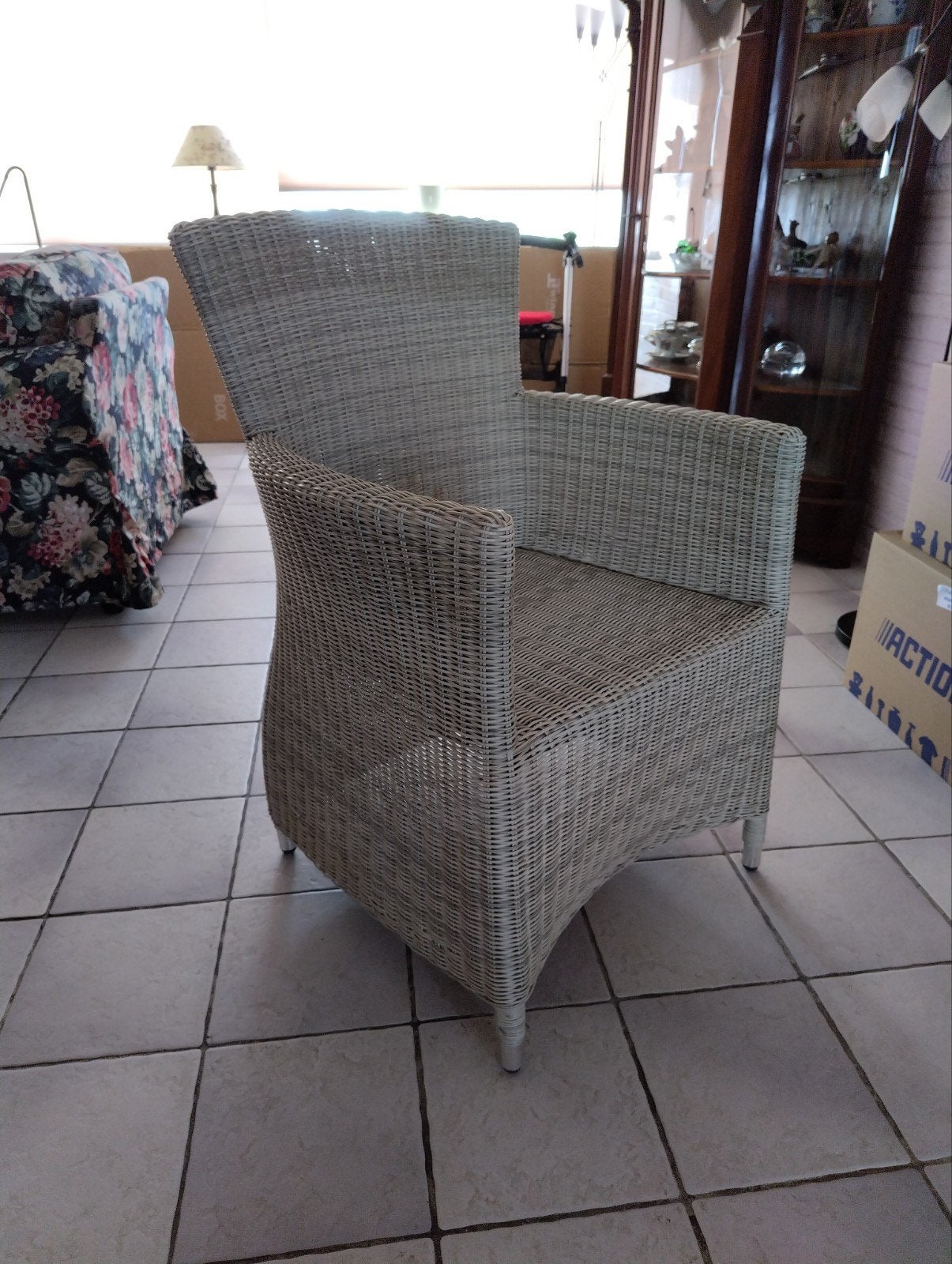 4x Kunststof Rotan Tuinstoelen - Pure Home Collection, Tuin en Terras, Ophalen, Gebruikt, Kunststof