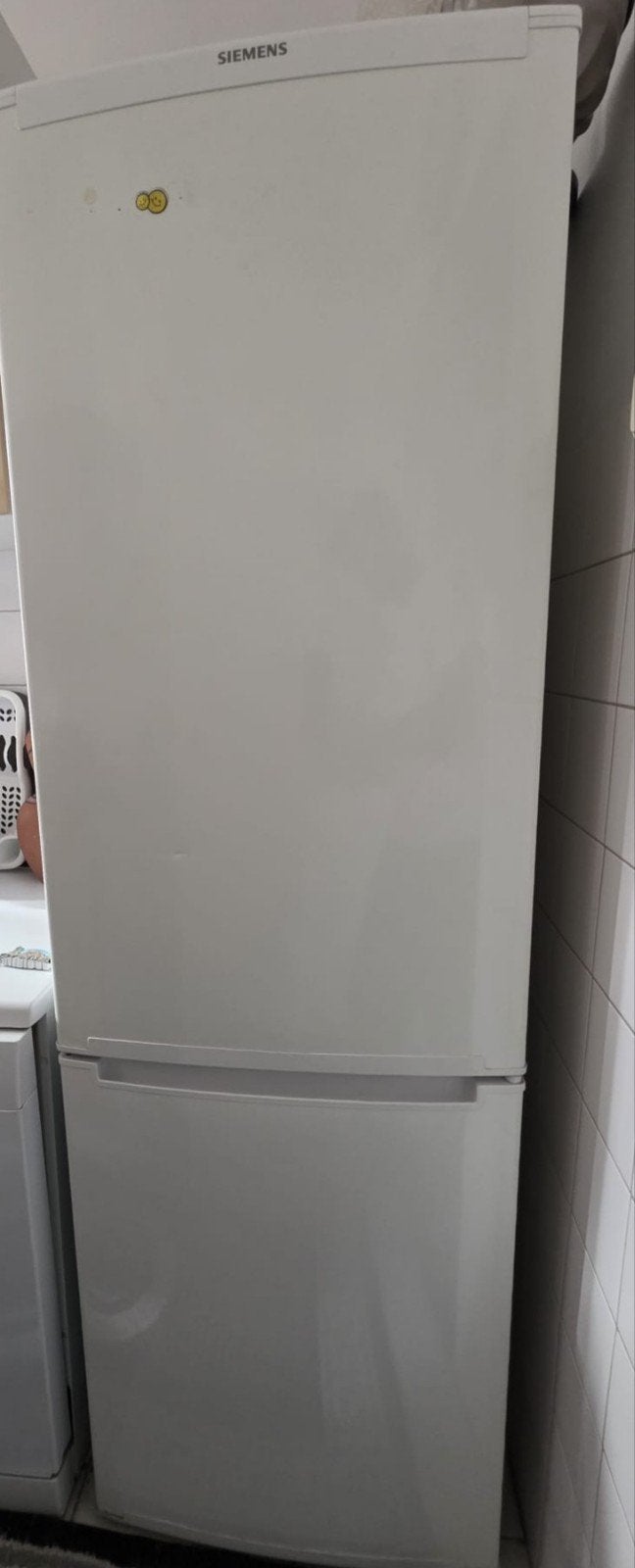 Siemens koelkast met vriezer, Gebruikt, 200 liter of meer, Met aparte vriezer, 45 tot 60 cm