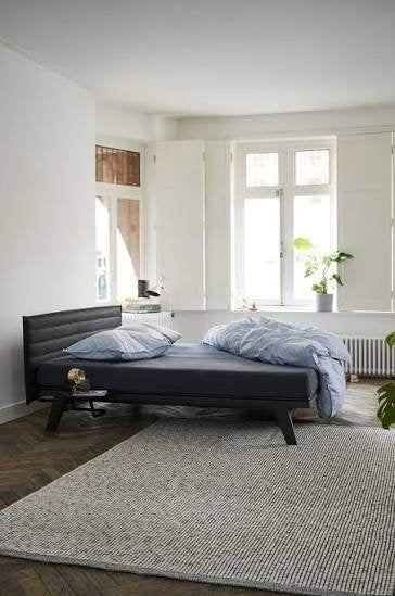 Auping Original BedModel, Huis en Inrichting, Verstelbaar, Blauw, 210 cm, Tweepersoons