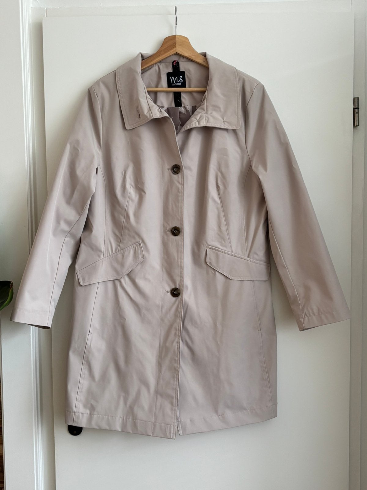 Zomerjas trenchcoat MS Mode maat 42/44, Kleding | Dames, Jassen | Zomer, Ophalen of Verzenden, Zo goed als nieuw, Maat 42/44 (L)