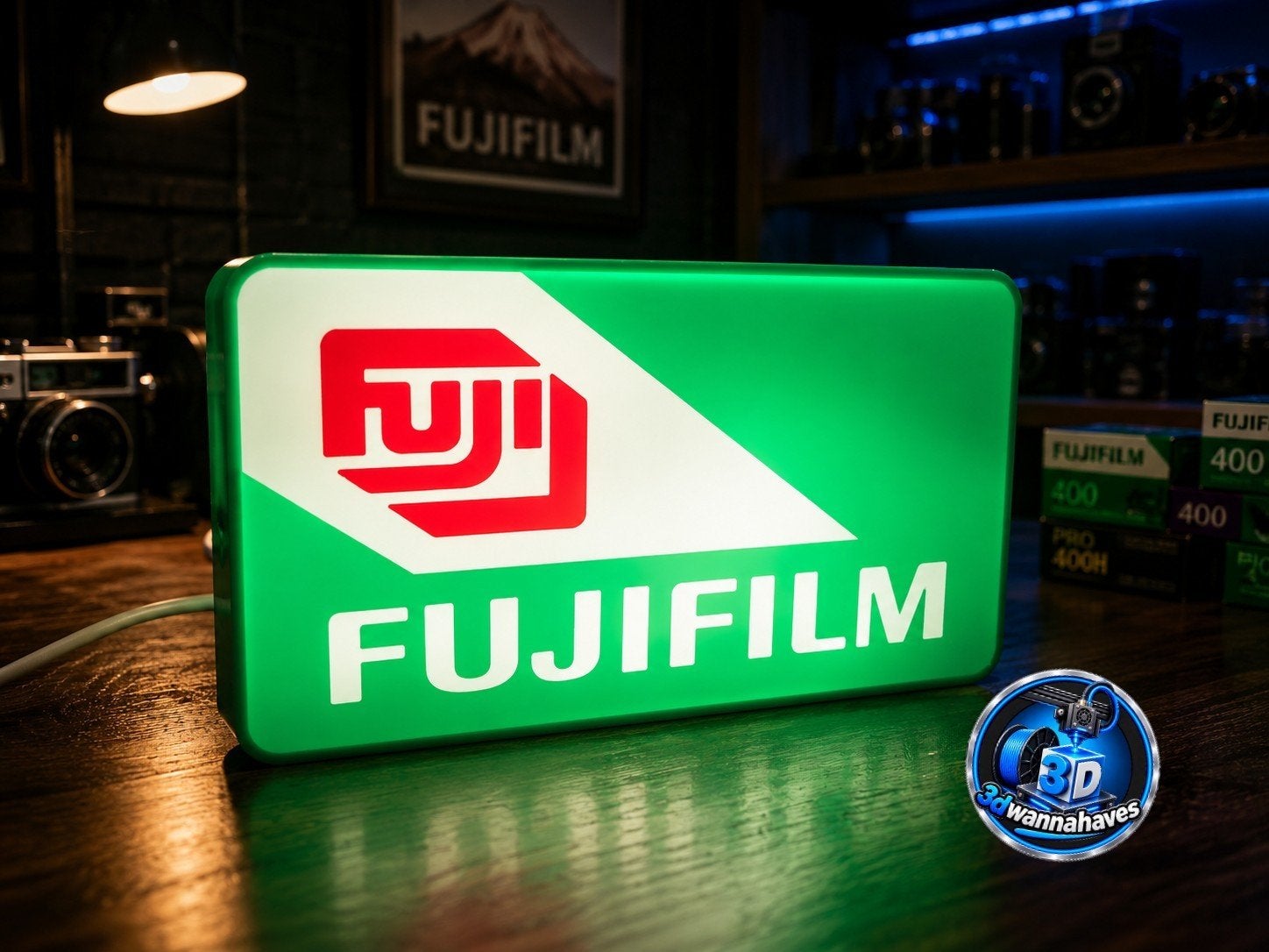 Fujifilm LED Lichtbak - Perfect voor Garage/Mancave, Ophalen of Verzenden, Nieuw, Lichtbak of (neon) lamp