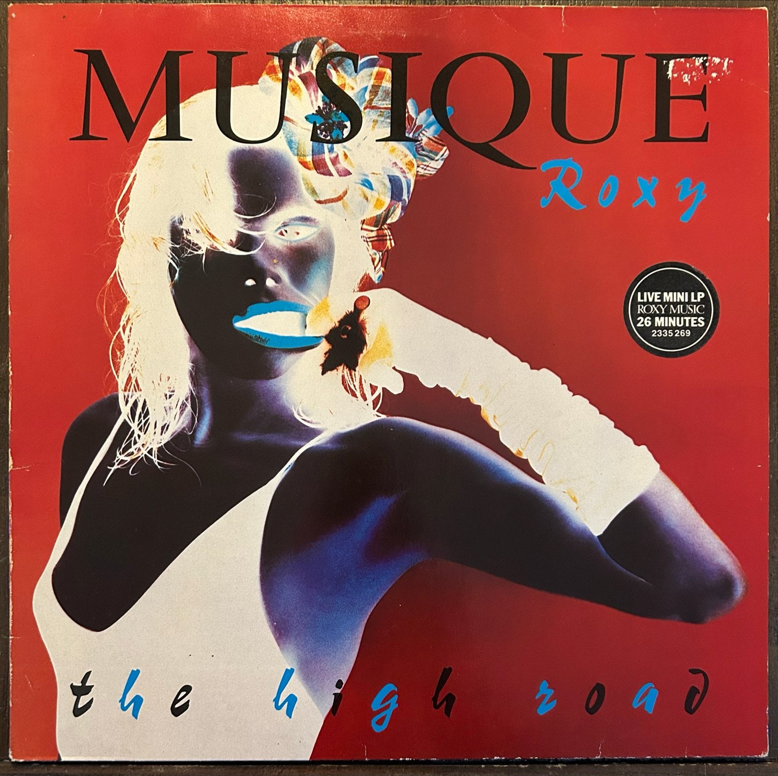 Roxy Music - The High Road (Live Mini LP), Gebruikt, Originele persing, Ophalen of Verzenden, EP