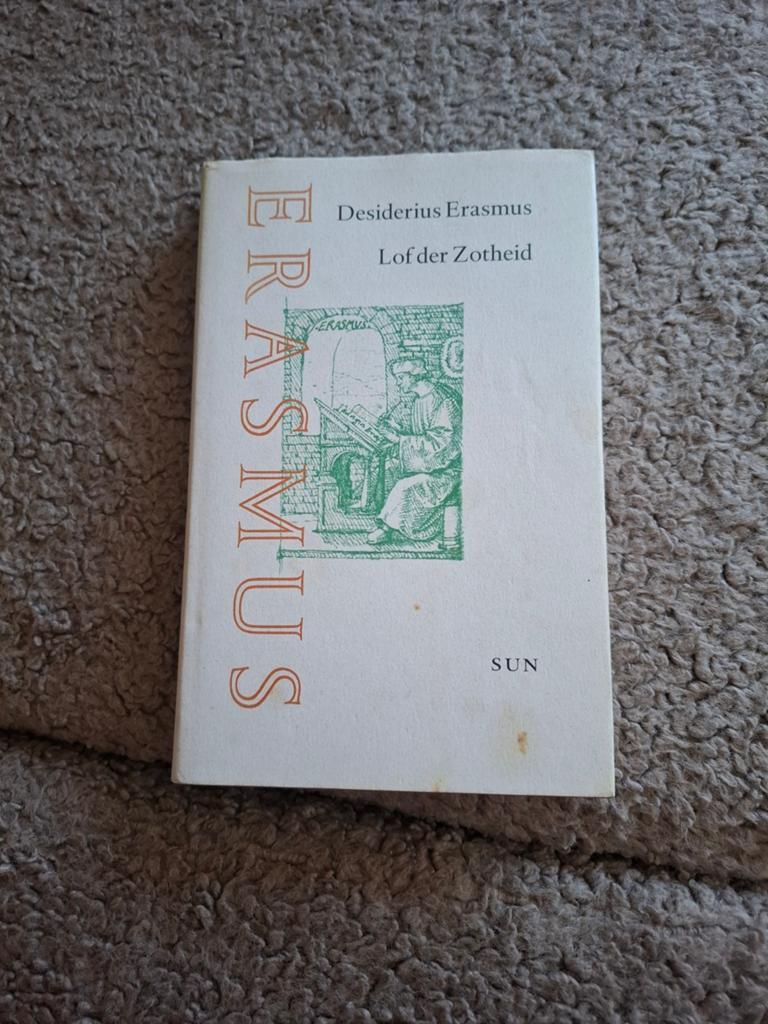 Desiderius Erasmus - Lof der zotheid, Ophalen of Verzenden, Zo goed als nieuw, Desiderius Erasmus