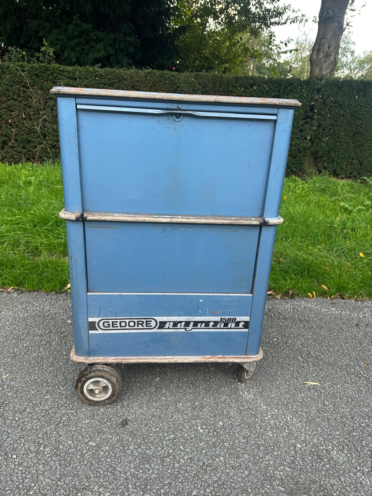 Gedore Adjudant Gereedschapswagen, Ophalen, Gebruikt