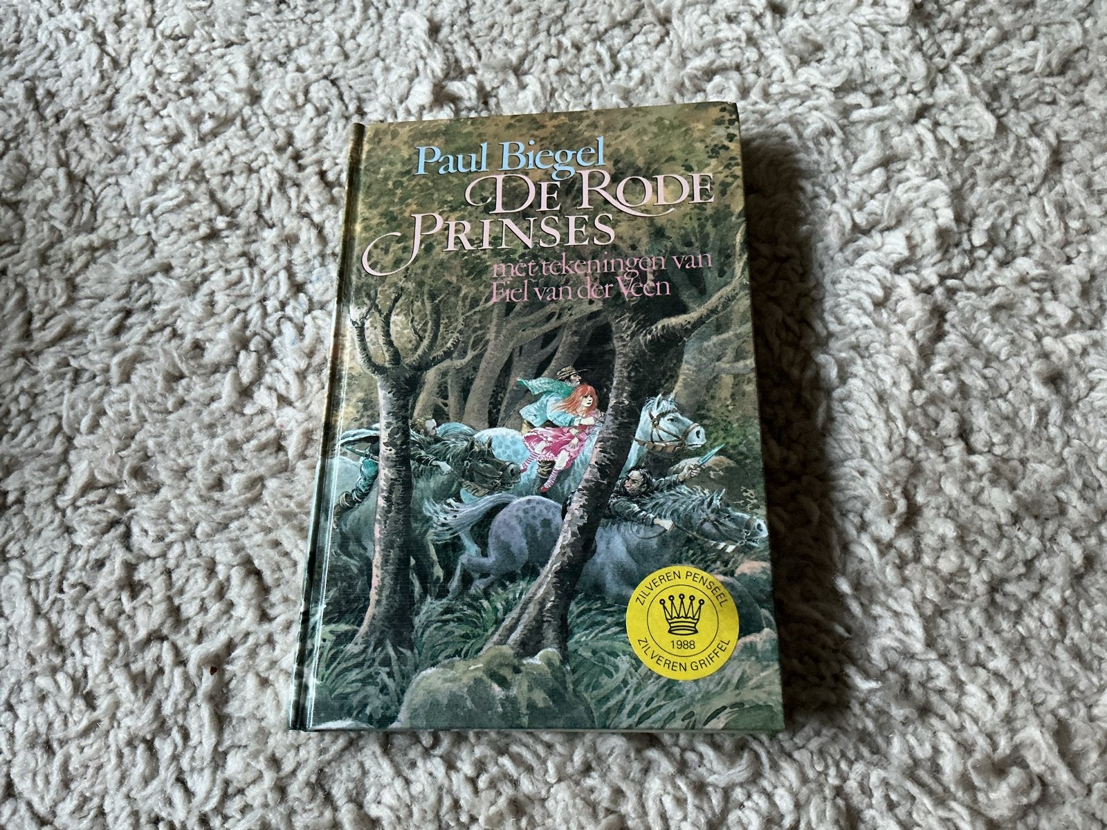 De Rode Prinses - Paul Biegel opbr giro 555, Ophalen of Verzenden, Gelezen, Sprookjes