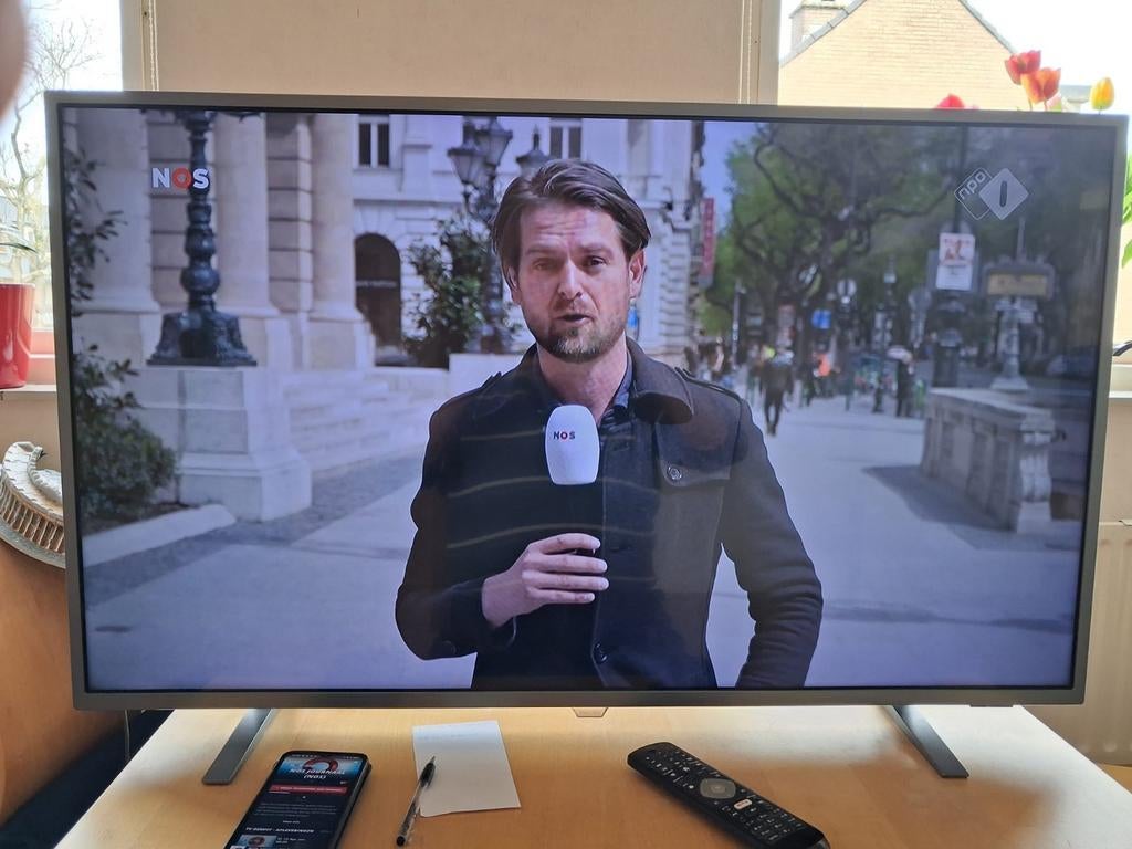 Philips smart televisie met backlight, Ophalen, Philips, Gebruikt, 50 Hz