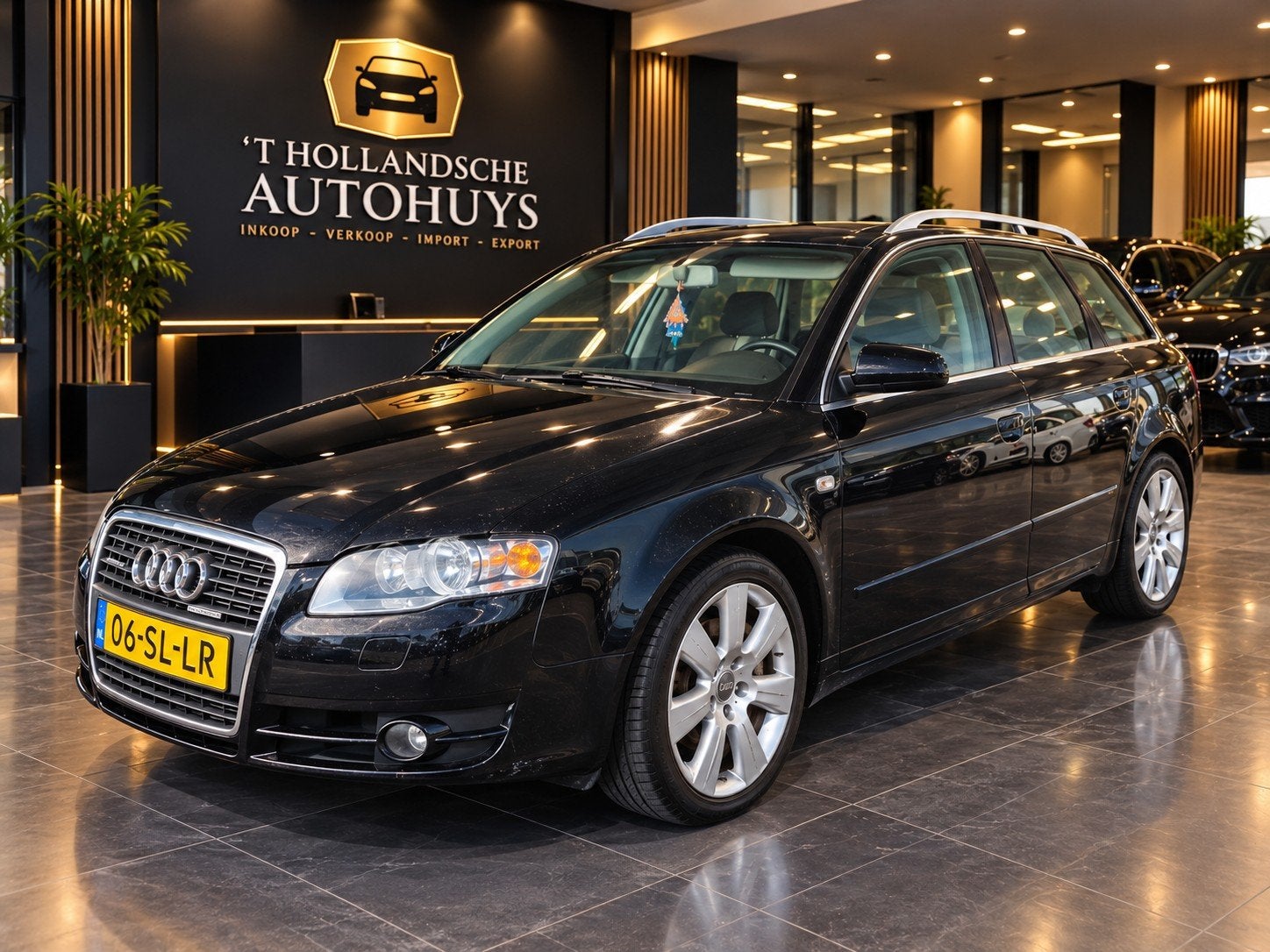 Audi A4 2.0 Tfsi Avant Quattro 147KW 2006 Zwart, Auto's, 4 cilinders, 1984 cc, A4, Zwart