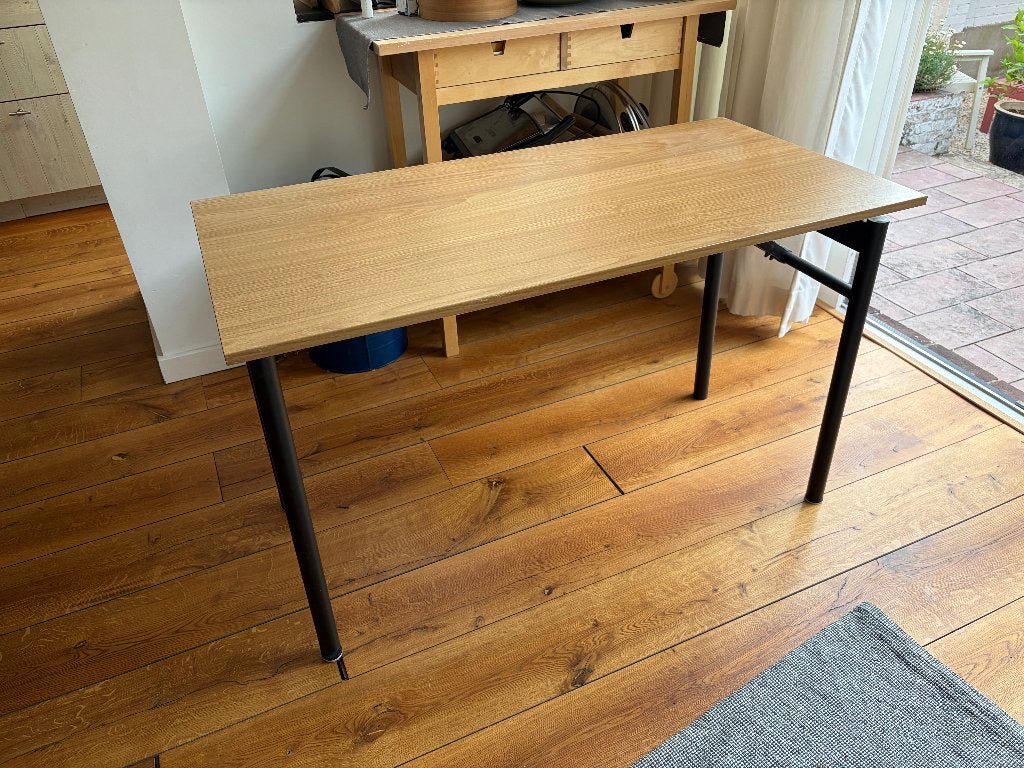 Opvouwbaar bureau 120 x 60 cm, Huis en Inrichting, Bureaus, Ophalen, Gebruikt, Computerbureau