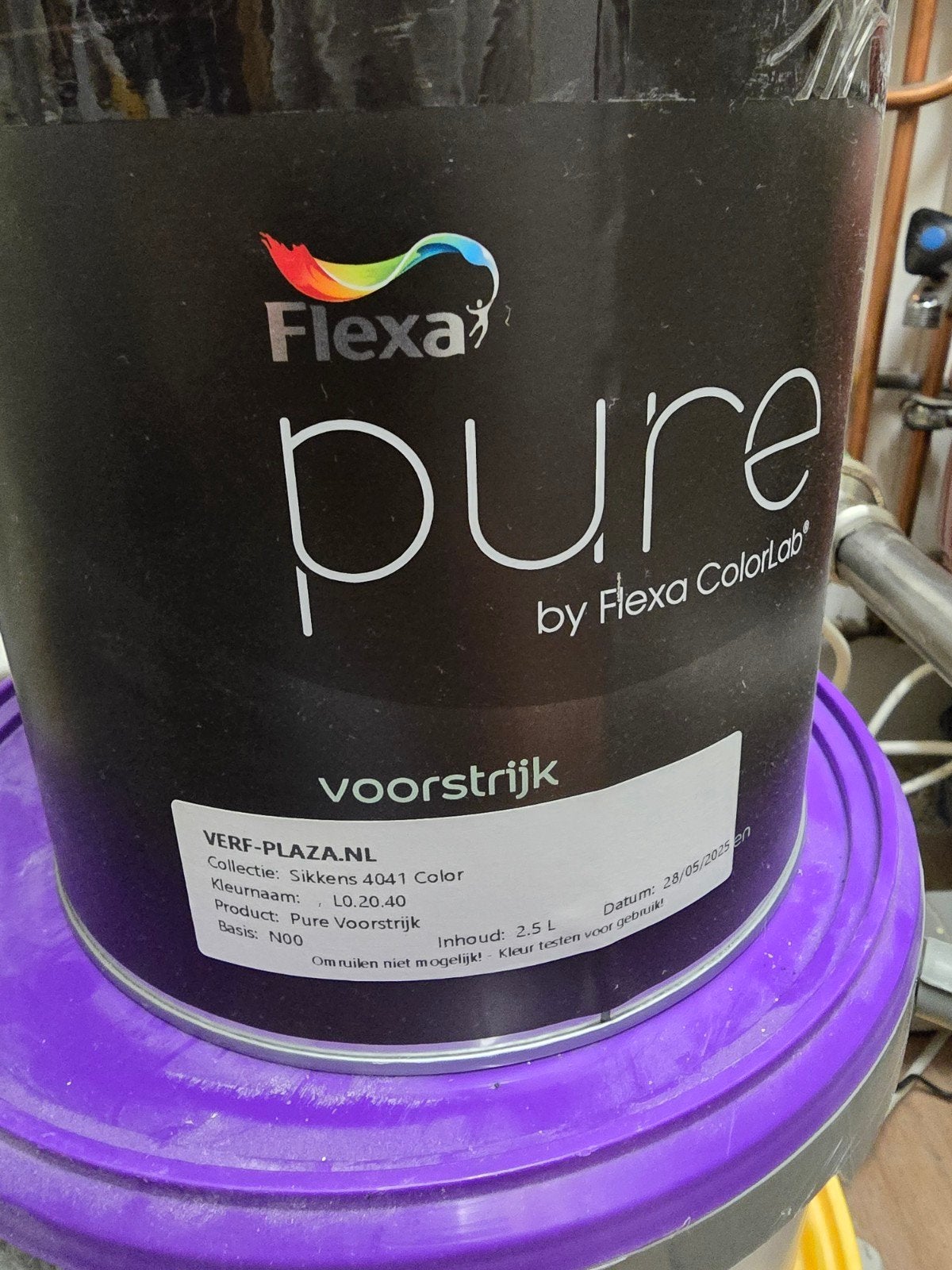 Flexa Pure Muurverf Extra Mat D2.35.55 (5L) Voorstrijk (2.5, Overige kleuren, 5 tot 10 liter, Nieuw, Ophalen of Verzenden