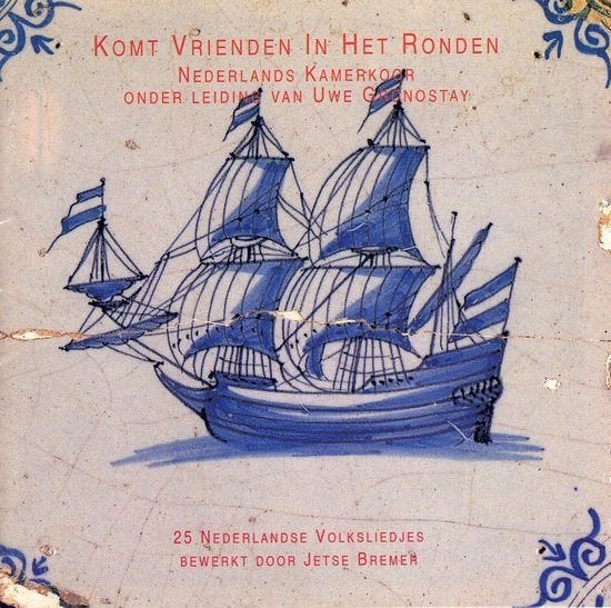 KOMT VRIENDEN IN HET RONDEN ~ NL Kamerkoor, Verzenden, Middeleeuwen en Renaissance, Gebruikt, Vocaal