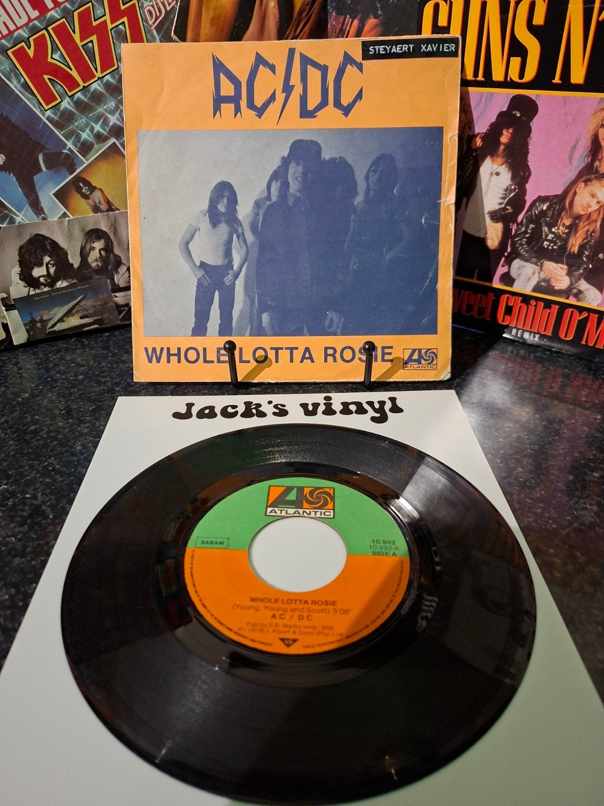 AC/DC - Whole Lotta Rosie   1978/1, Gebruikt, 7 inch, Ophalen of Verzenden, Fotohoes