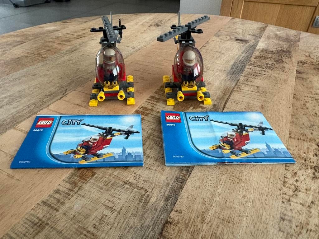LEGO City 2 helikopters. Serienummer 30019, City, Lego, Ophalen of Verzenden, Zo goed als nieuw