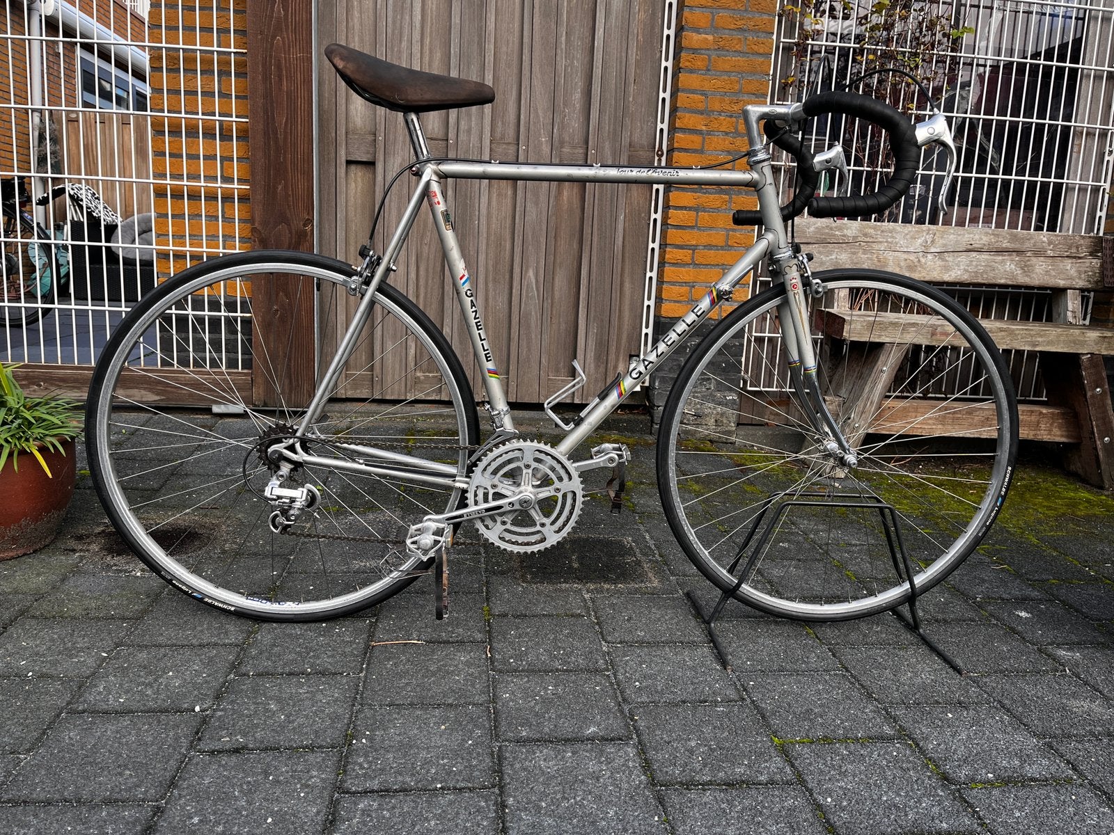 Gazelle Tour de l’Avenir racefiets 58cm frame retro vintage, Fietsen en Brommers, 55 tot 59 cm, Ophalen, Velgrem, Jaren '60 of nieuwer