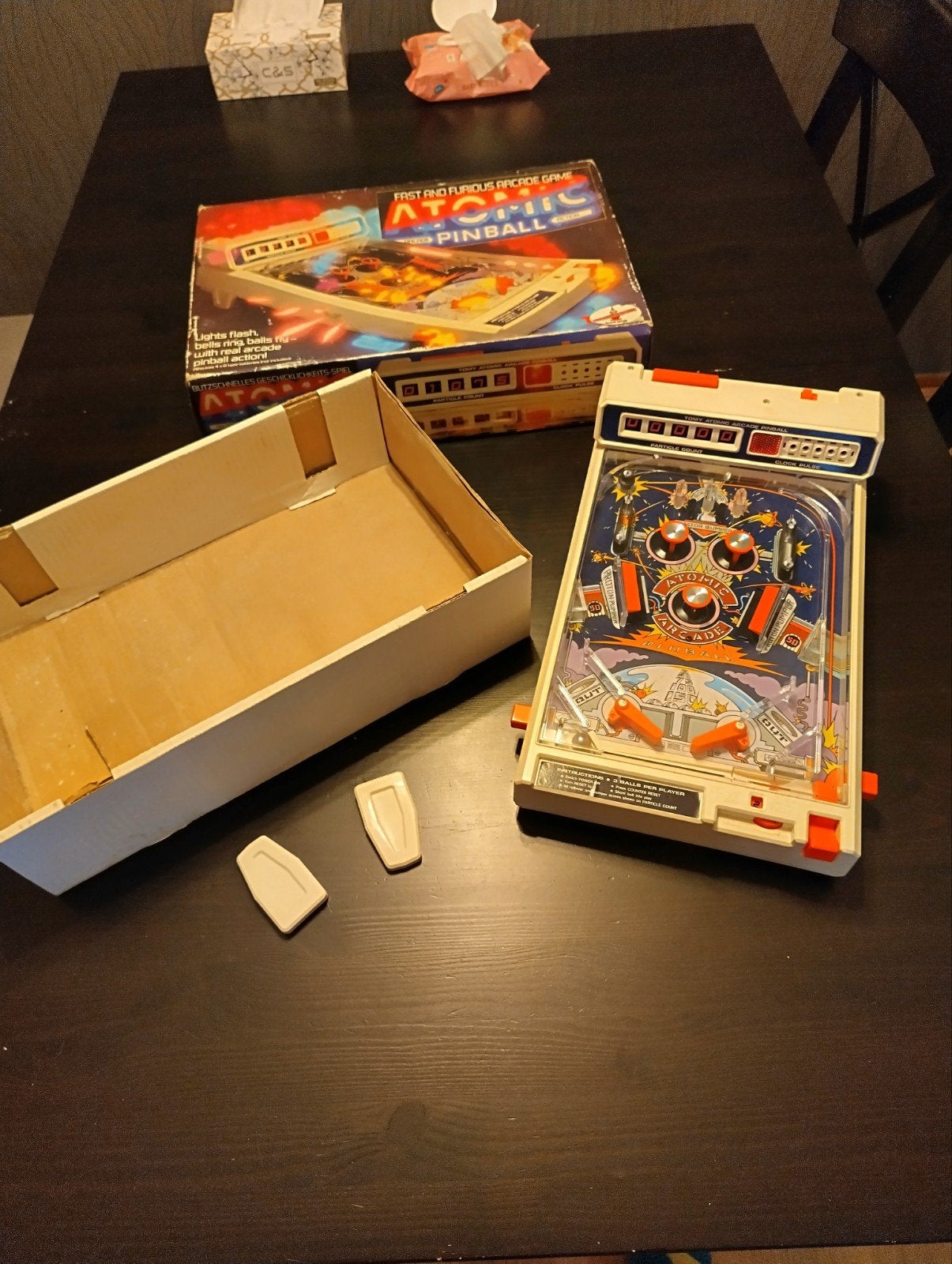 Vintage Atomic Pinball Arcade Game - Fast and Furious, Verzamelen, Ophalen of Verzenden