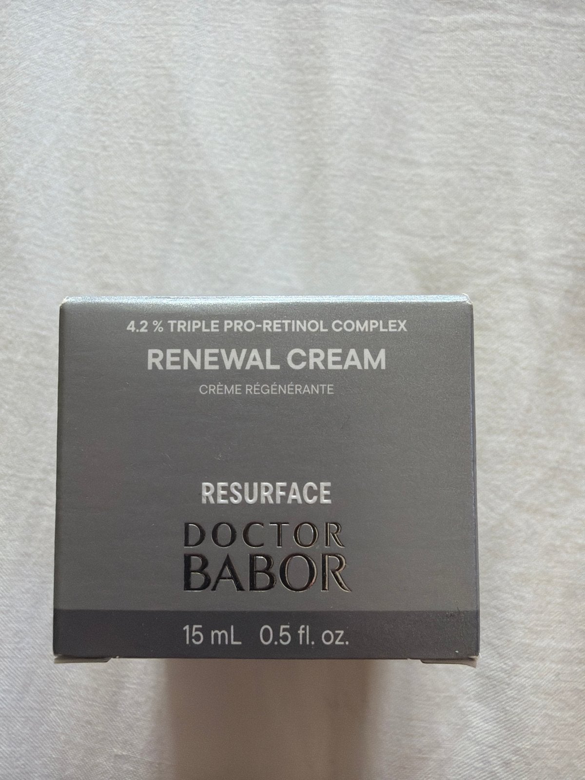 Doctor Babor Renewal Cream met 4.2% Triple Pro-Retinol, Verzenden, Nieuw, Gehele gezicht, Verzorging