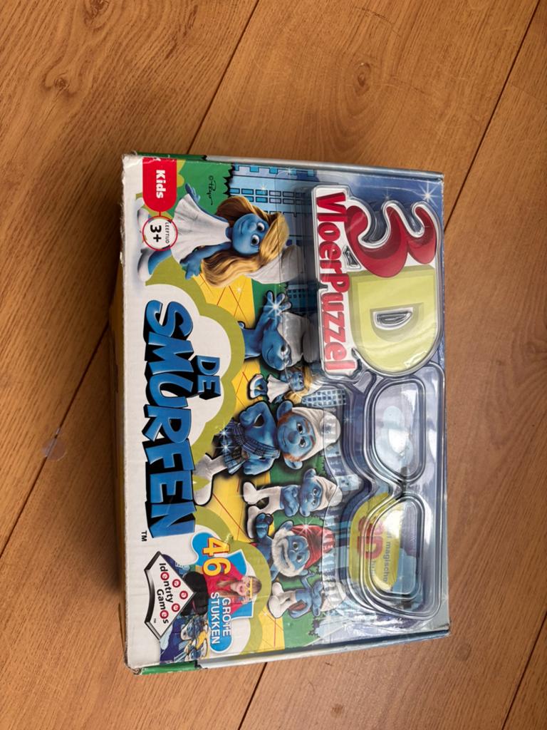 Grote smurf puzzel, Ophalen