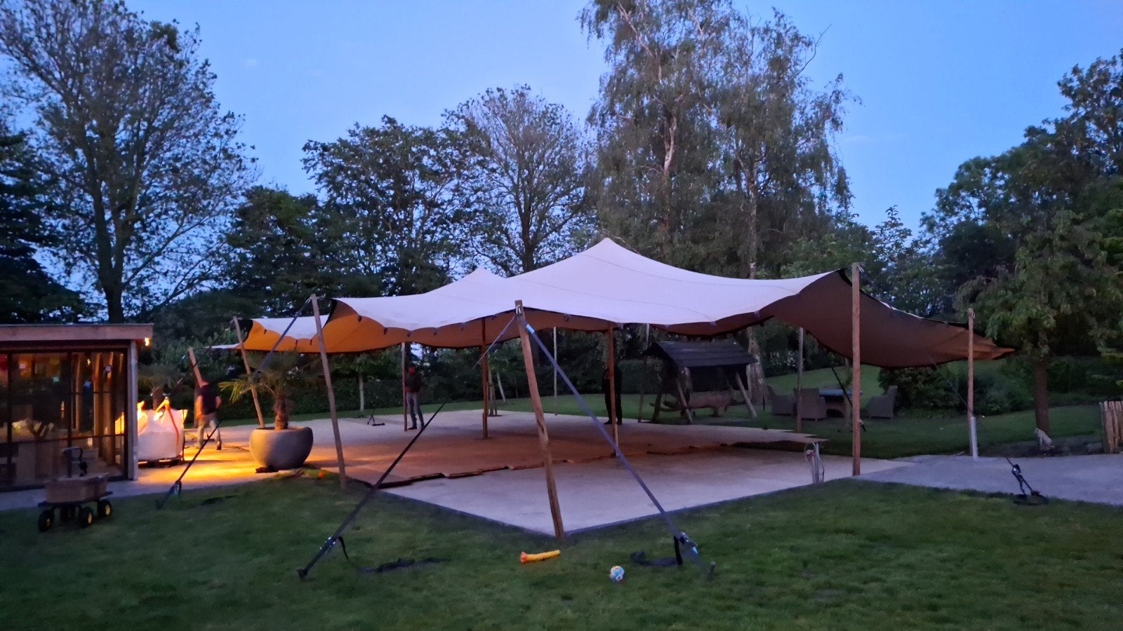 Stretchtent huren? Unieke sfeer voor elk evenement | Welte, Ophalen of Verzenden, Nieuw, 8 meter of meer