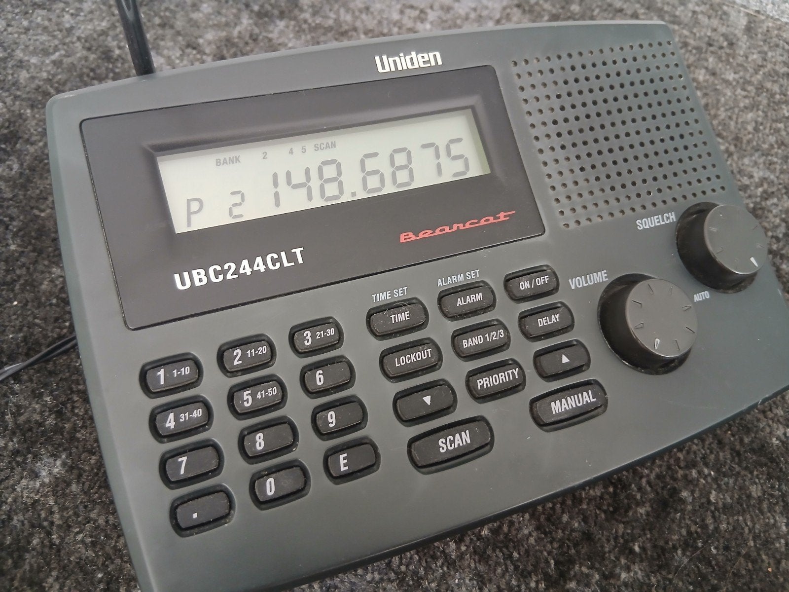 Uniden Bearcat UBC 244 CLT Scanner - Mooie Staat, Verzenden, Gebruikt