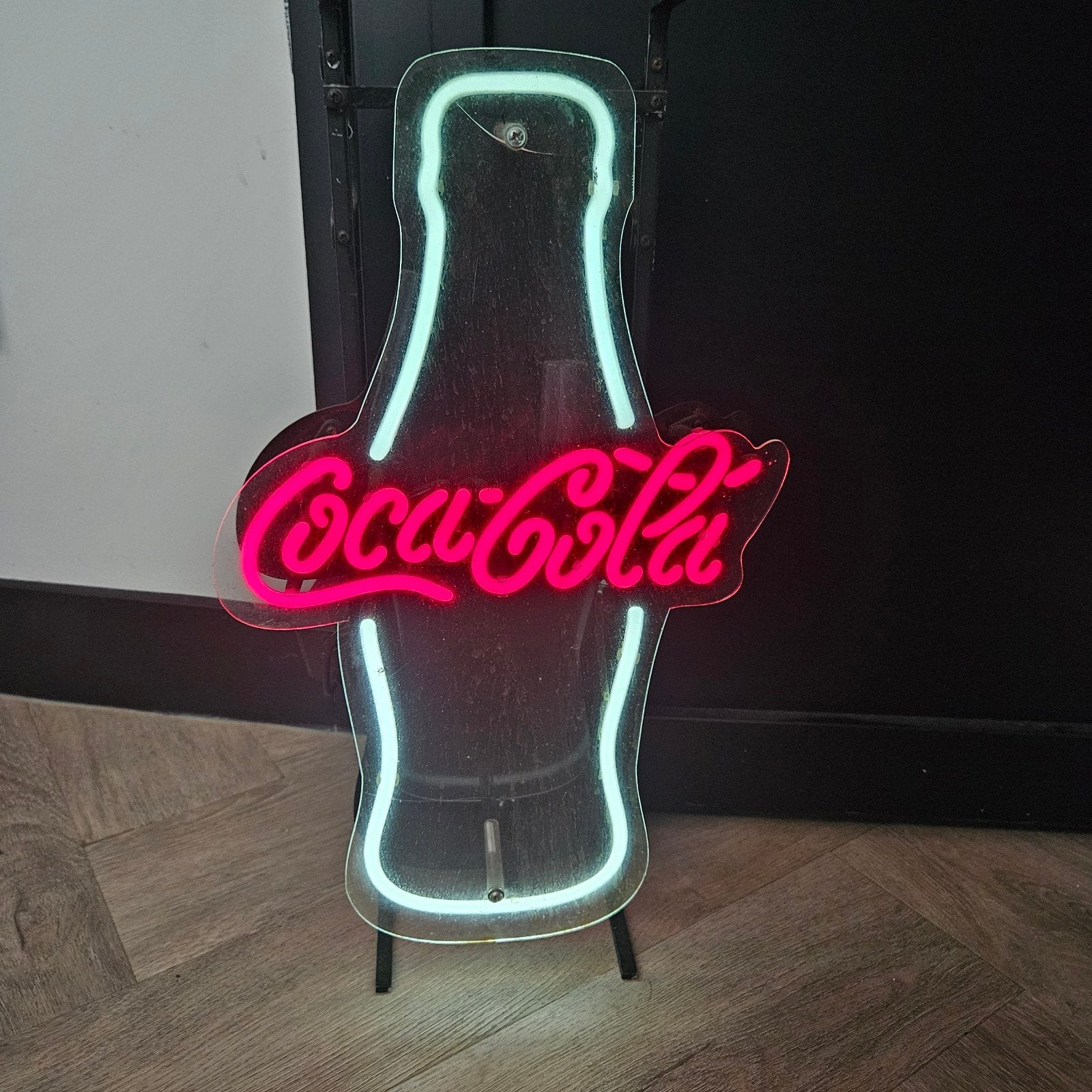 Coca-Cola Neon Lichtreclame, Ophalen, Gebruikt, Lichtbak of (neon) lamp