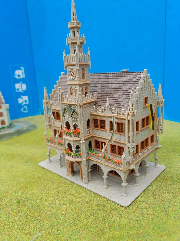 Vollmer Stadhuis München modelbouw (N), Hobby en Vrije tijd, Overige merken, Gebruikt, Gelijkstroom of Wisselstroom, Brug, Tunnel of Gebouw