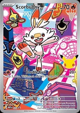 SCORBUNNY MEP 053 - MEP BLACK STAR PROMOS, Ophalen of Verzenden, Nieuw, Losse kaart, Foil