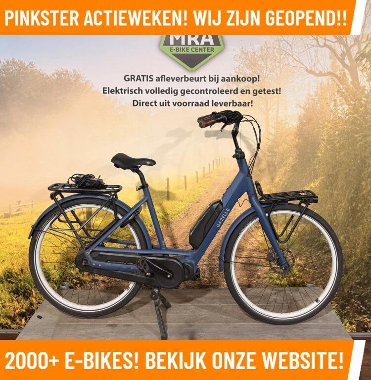 Gazelle Bloom Elektrische fiets met midden motor EBIKES!, Gazelle, Ophalen of Verzenden, Zo goed als nieuw, 50 km per accu of meer