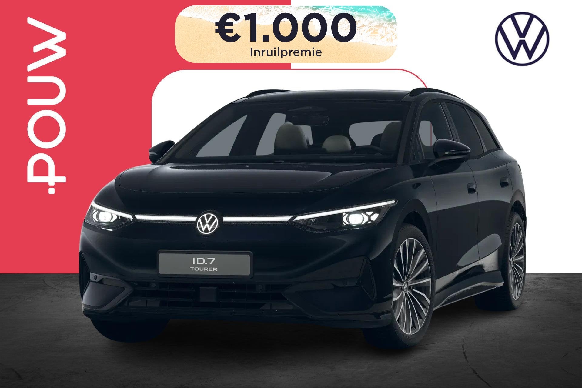 Volkswagen ID.7 Tourer Limited Edition 286pk Plus 86 kWh | L, Auto's, Achterwielaandrijving, 2135 kg, 286 pk, 540 min
