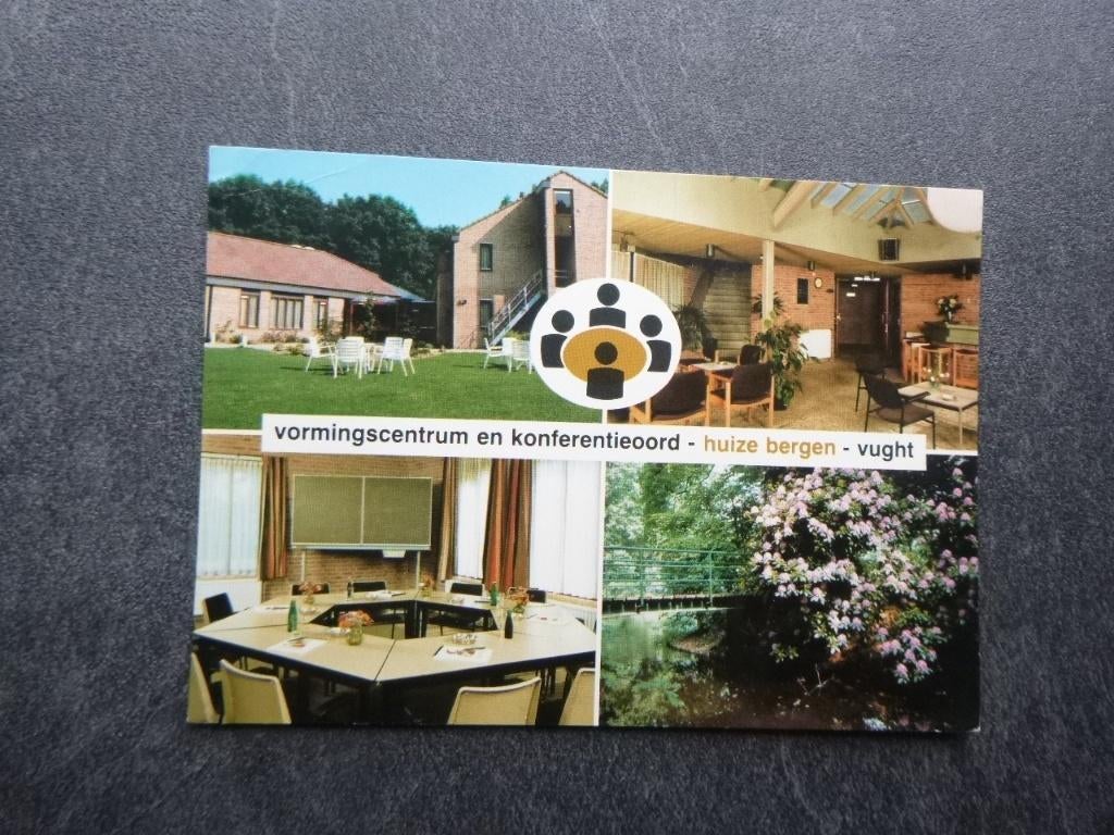 Vught,vorm. centrum en konf.oord Huize Bergen/interieur 1982, Verzenden, 1980 tot heden, Gelopen, Noord-Brabant