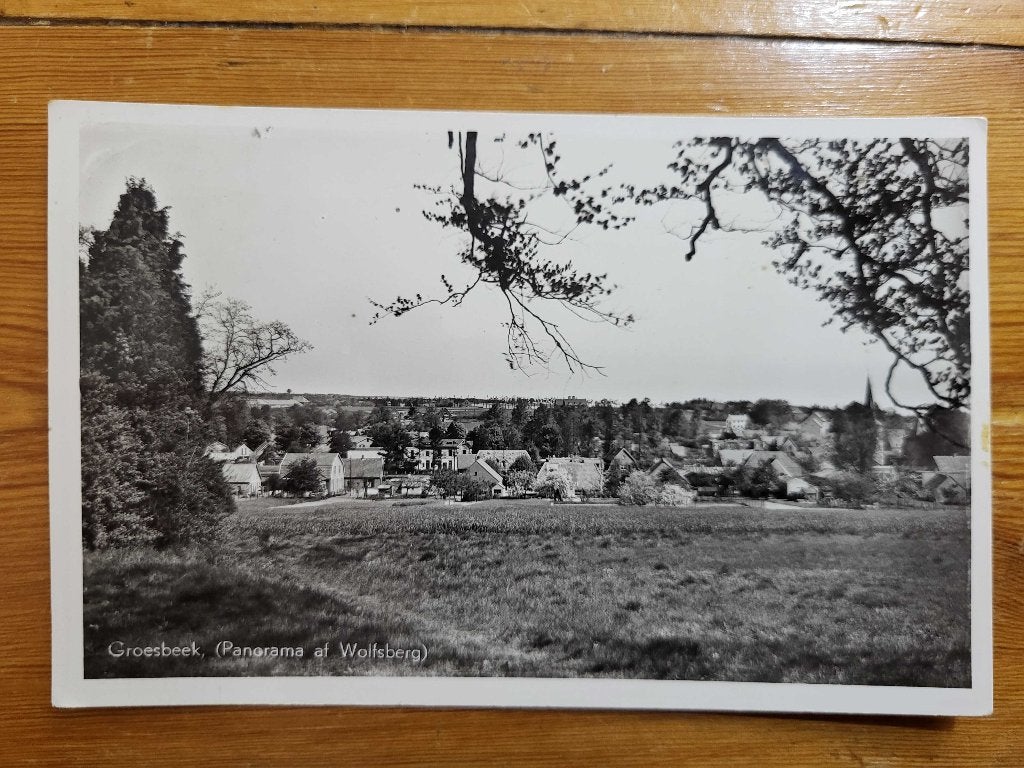ansicht GROESBEEK Panorama Wolfsberg, Verzamelen, Ansichtkaarten | Nederland, Ophalen of Verzenden, Voor 1920, Gelderland