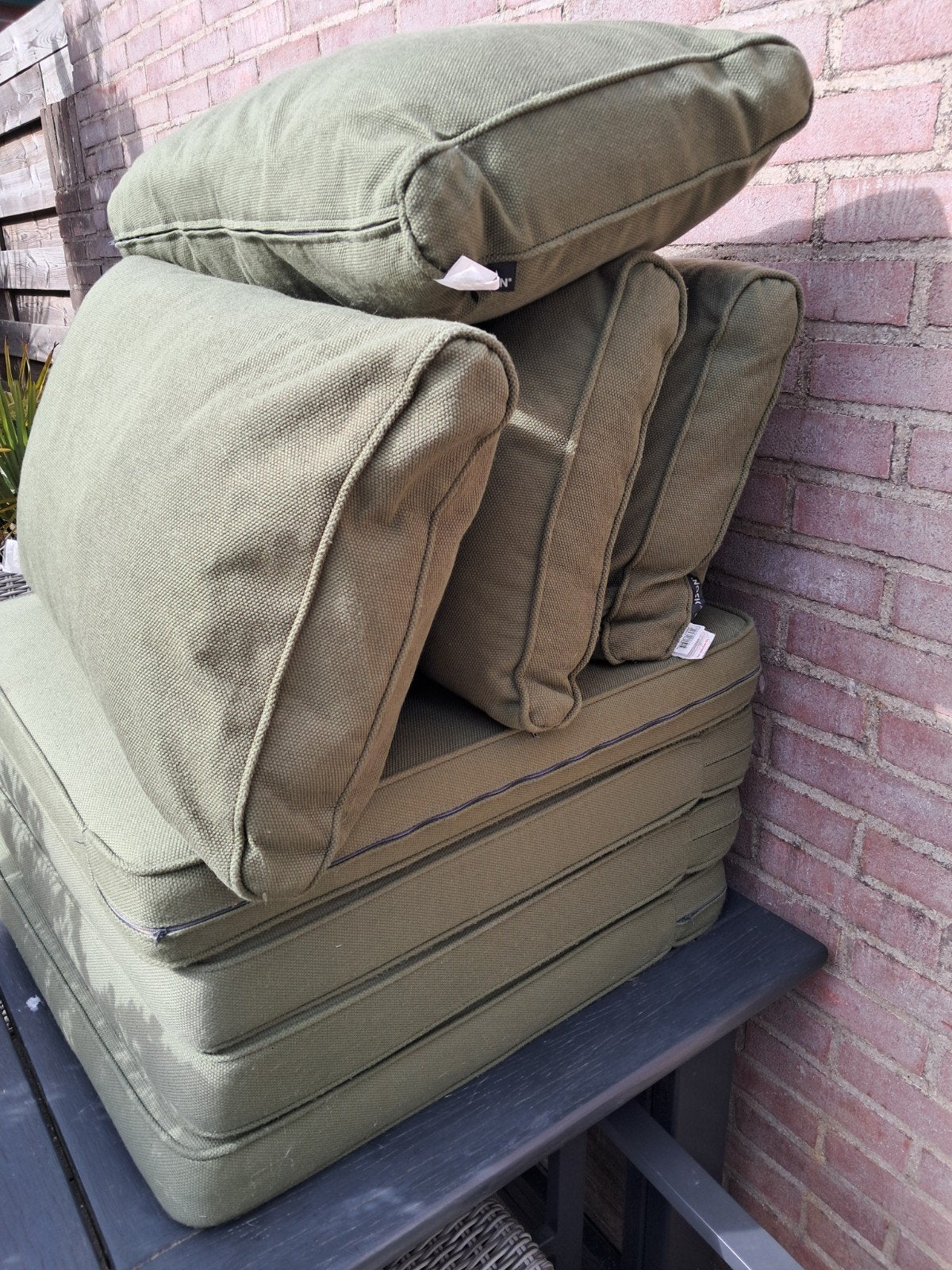 Lounge kussens voor tuinbank of stoel., Tuin en Terras, Tuinmeubel-accessoires, Ophalen of Verzenden