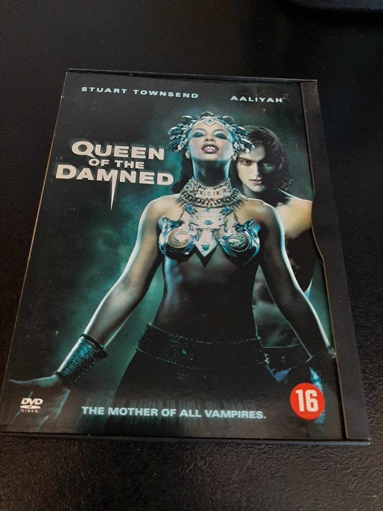 Queen of the damned, Stuart Townsend, Aaliyah, Lena Olin!, Vanaf 16 jaar, Ophalen of Verzenden, Gebruikt, Vampiers of Zombies