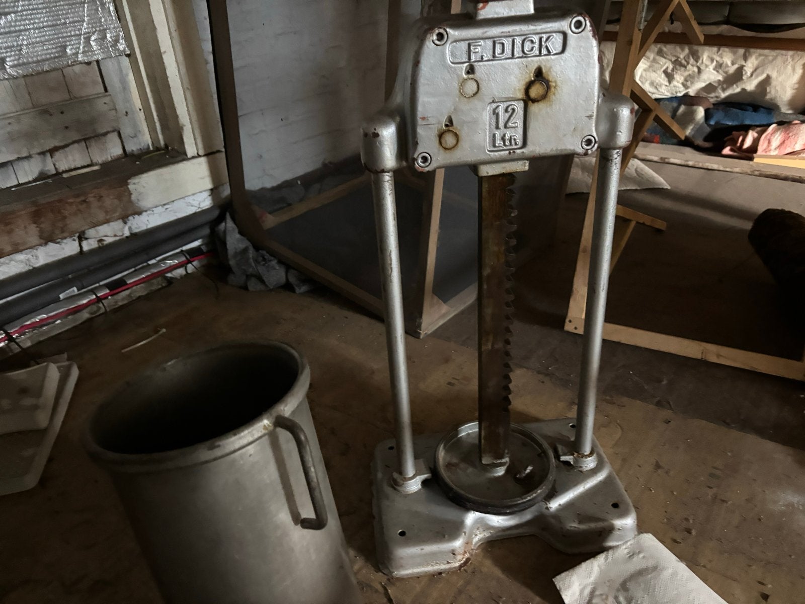 Antieke F. Dick worststopper - 12 liter, Antiek en Kunst, Ophalen