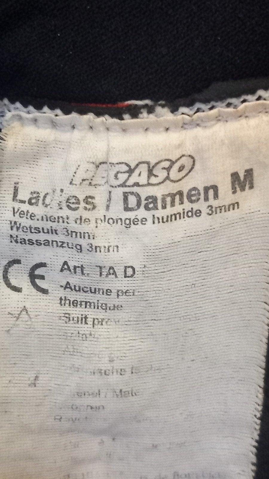 Pegaso Dames Wetsuit 3mm Maat M, Watersport en Boten, Ophalen, Dame, Wetsuit, Pegaso