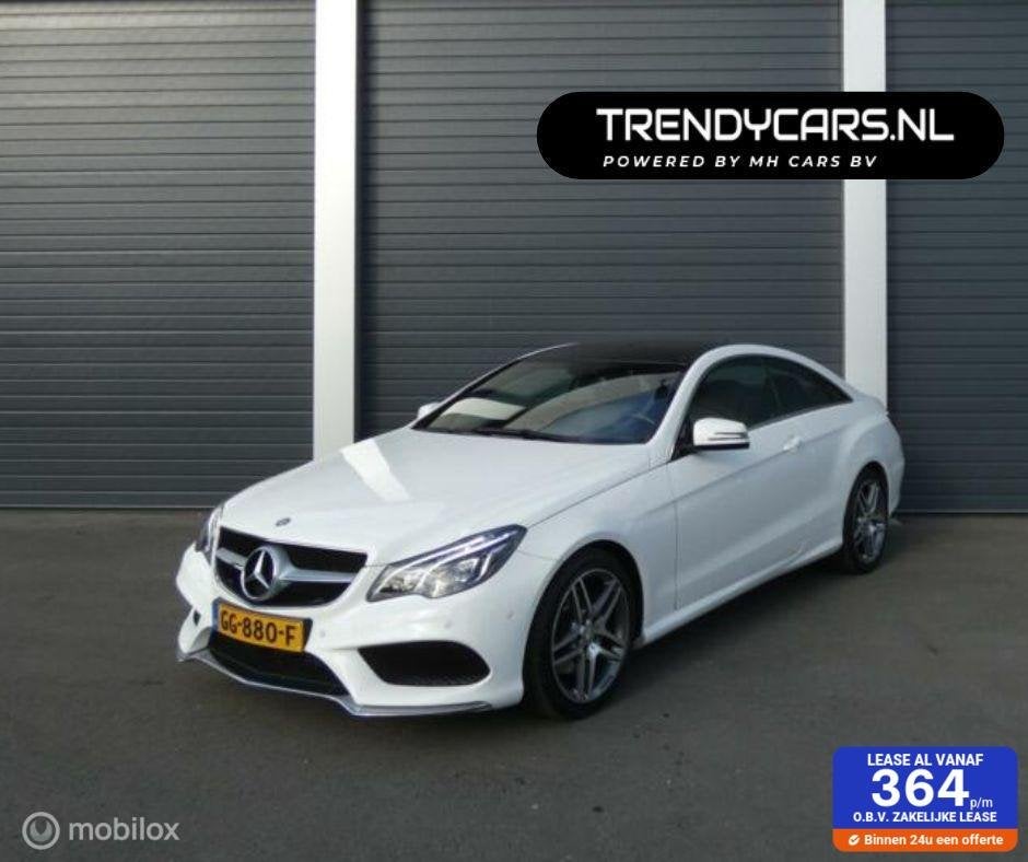 Mercedes E-klasse Coupé 200/LAGE KMSTAND NAP/100%onderhoude, Auto's, Mercedes-Benz, Automaat, Achterwielaandrijving, Euro 6, 4 cilinders
