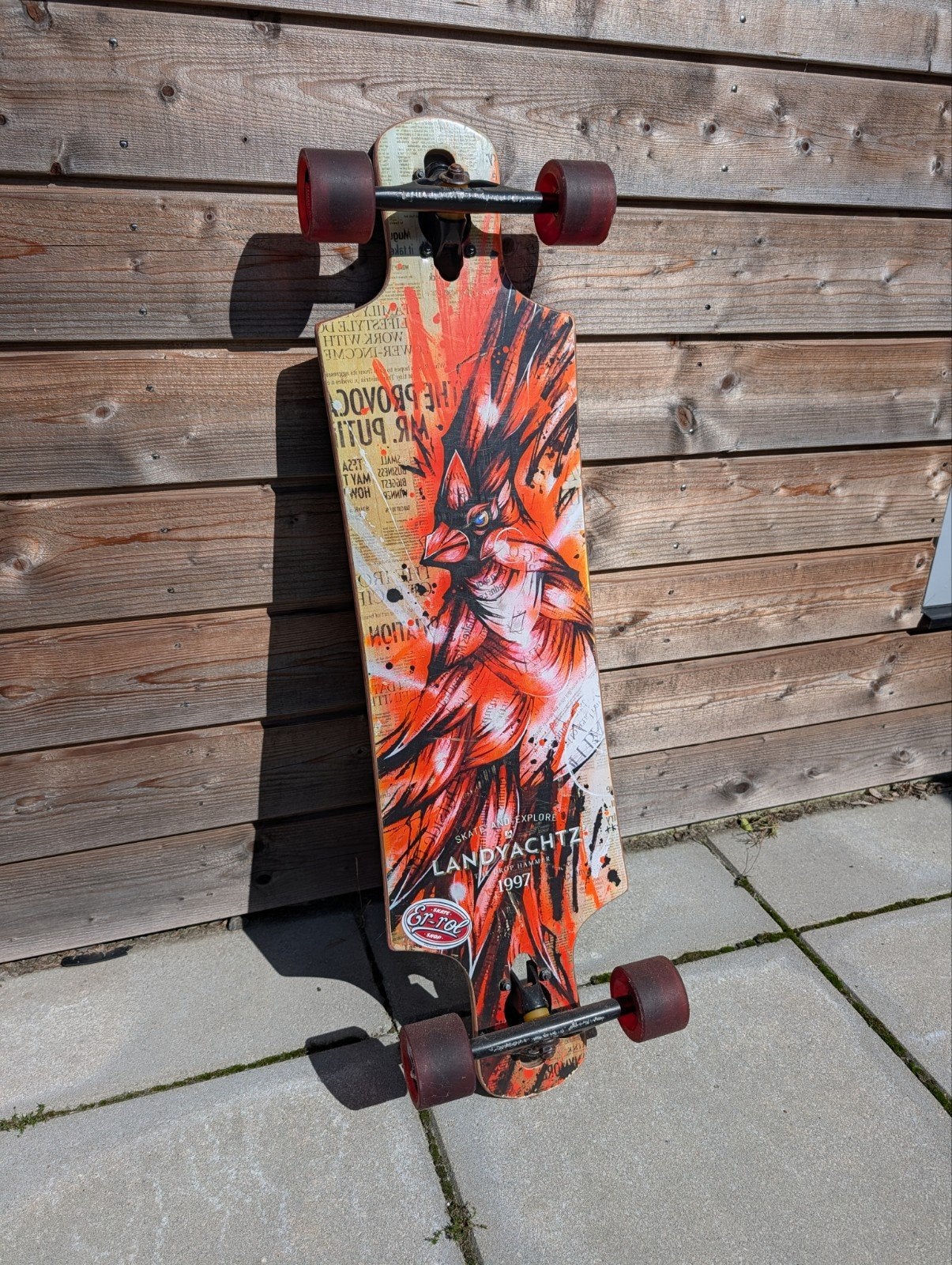 Landyachtz Drop Hammer Longboard, Ophalen of Verzenden, Gebruikt, Skateboard, Longboard