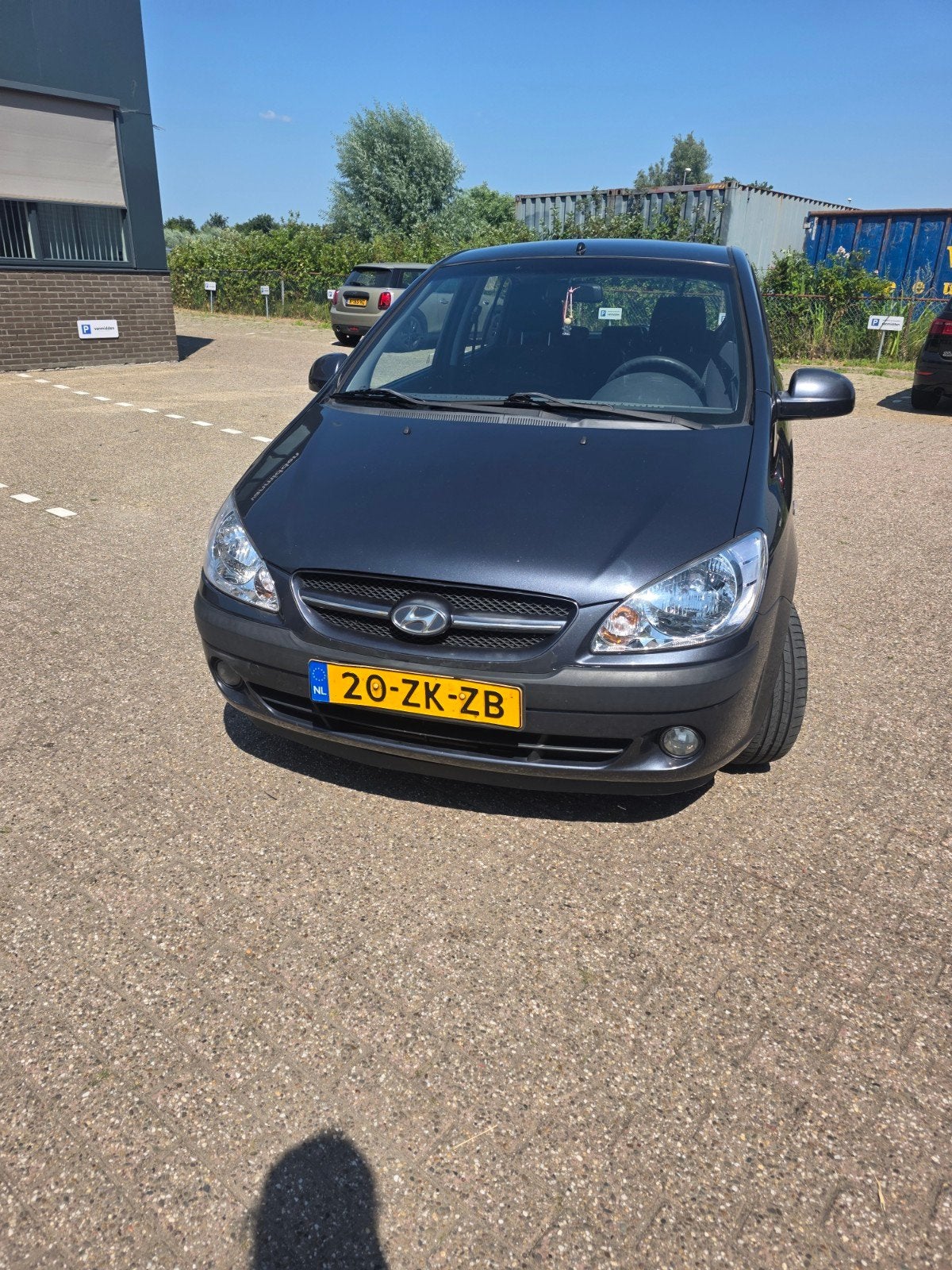 Hyundai Getz 1.4 5DRS 2008 Grijs met new apk, Auto's, Hyundai, Particulier, Getz, Benzine, C, Hatchback, Handgeschakeld, Origineel Nederlands
