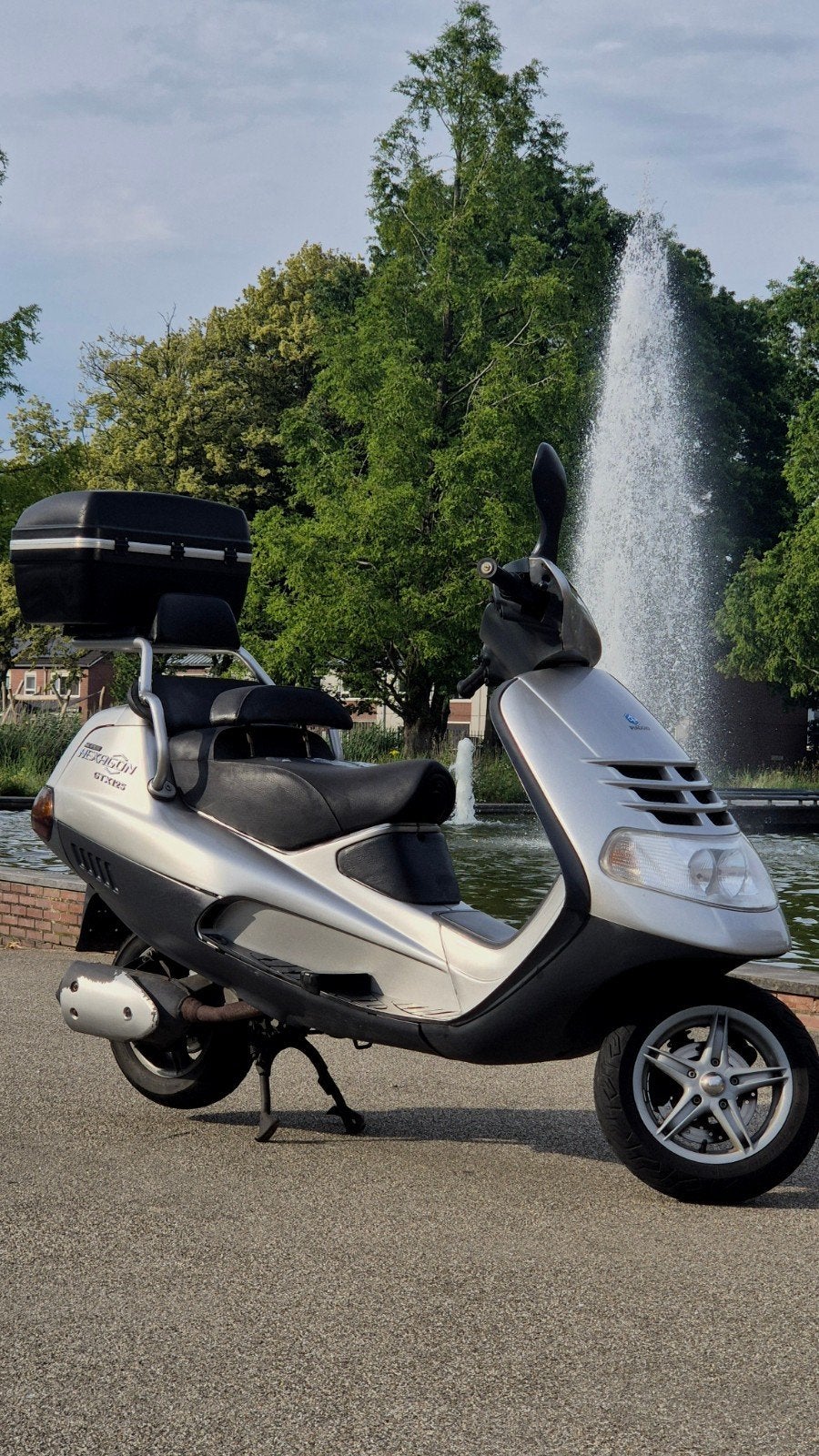 Piaggio Hexagon 125 GTX SUPER, Fietsen en Brommers, Scooters | Vespa, Ophalen, Tweetakt, Gebruikt, Overige modellen