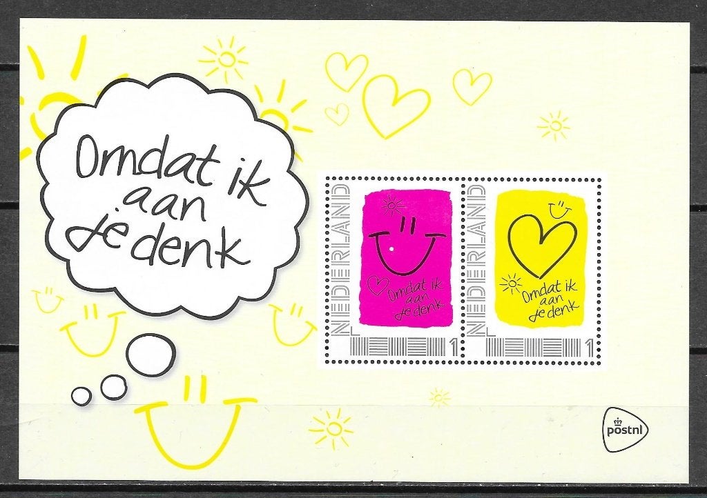 Persoonlijk velletje 6 postfris, Ophalen of Verzenden