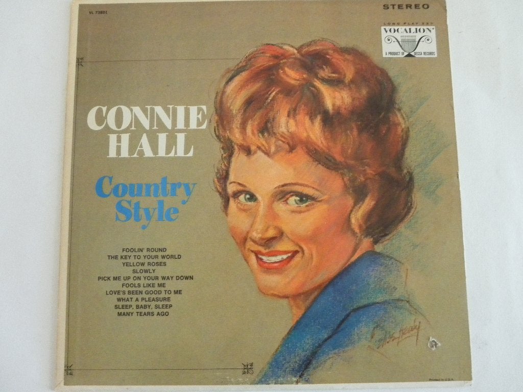 LP Connie Hall - Country Style, LP, Gebruikt, Reissue, Ophalen of Verzenden