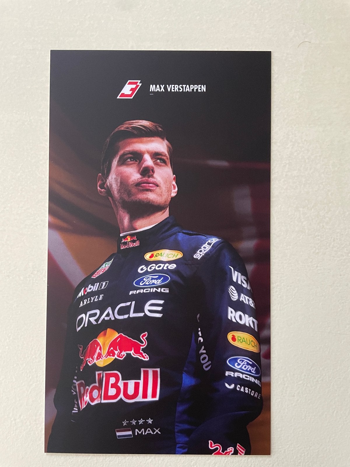 Drivercard Max Verstappen (Formule 1 seizoen 2026-2027), Ophalen of Verzenden, Zo goed als nieuw, Formule 1