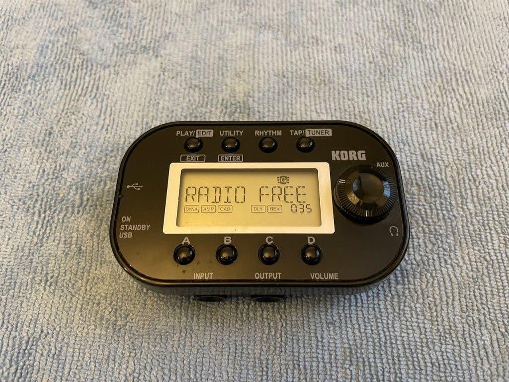 Korg Pandora Mini EFGSJ-1 Multi Effect Processor Gitaar/Bas, Muziek en Instrumenten, Effecten, Ophalen, Zo goed als nieuw