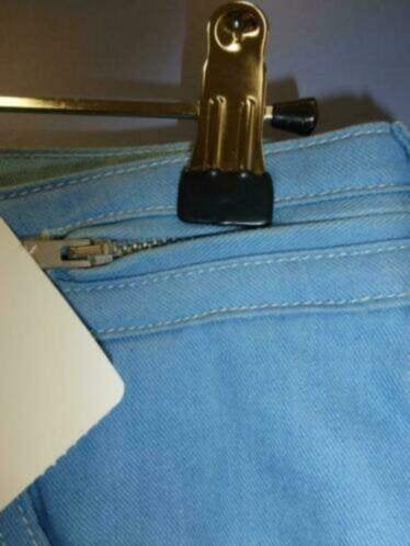 Karl Lagerfeld licht blauwe flared jeans (erg wijd) 27 27630, Karl Lagerfeld, Karl Lagerfeld, Blauw, .