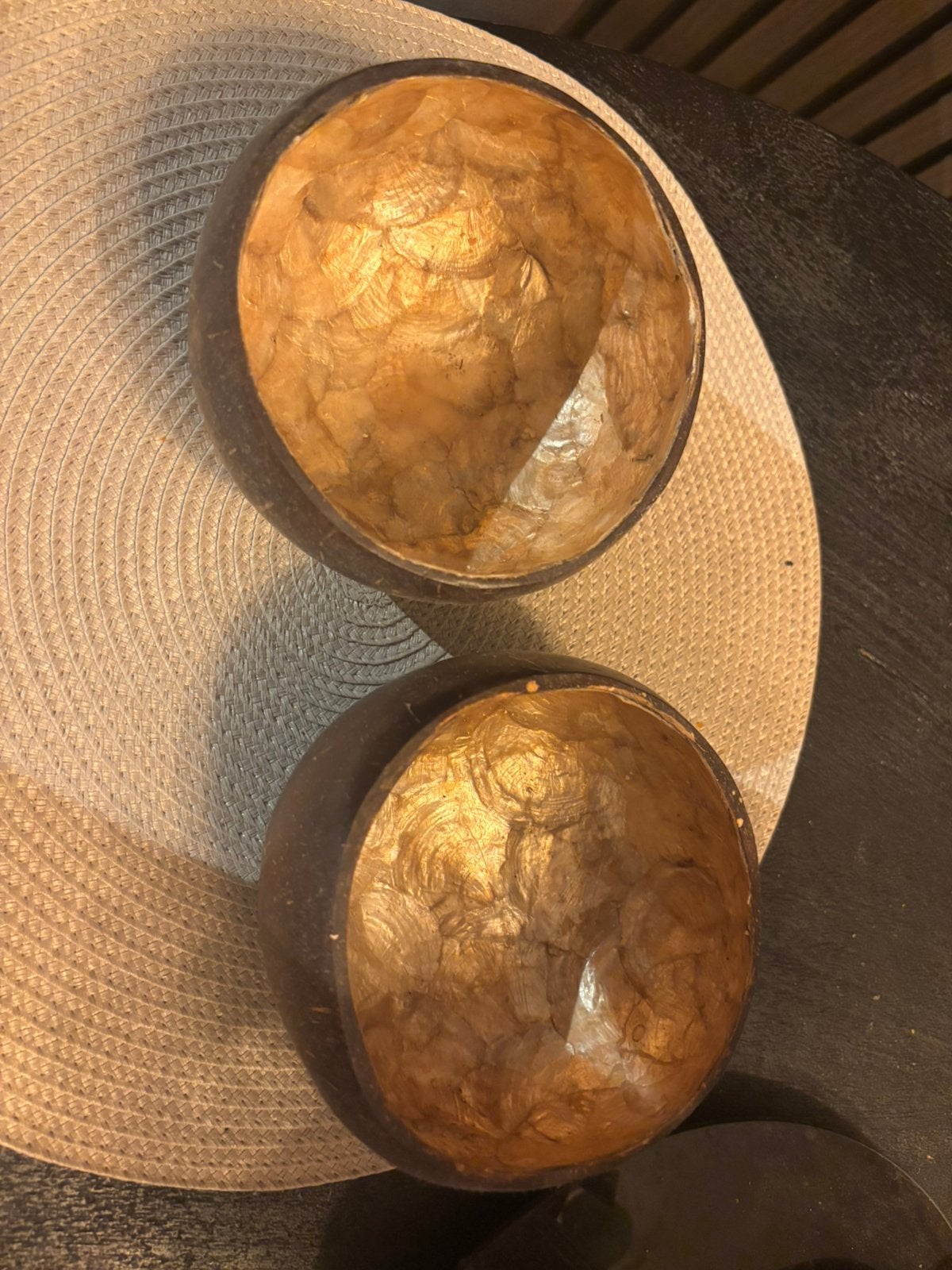 Massief hout 2 bowls nieuw 2 stuks, Overige typen, Nieuw, Ophalen of Verzenden, Overige stijlen