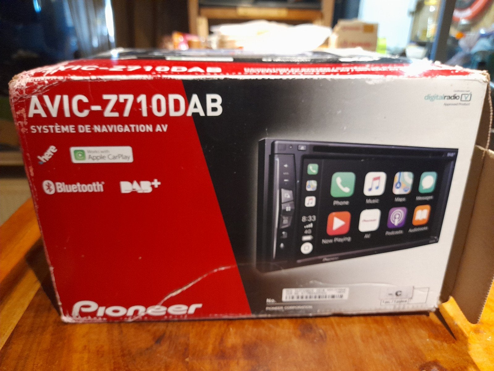 Pioneer AVIC-Z710DAB Navigatie AV Systeem, Ophalen, Zo goed als nieuw
