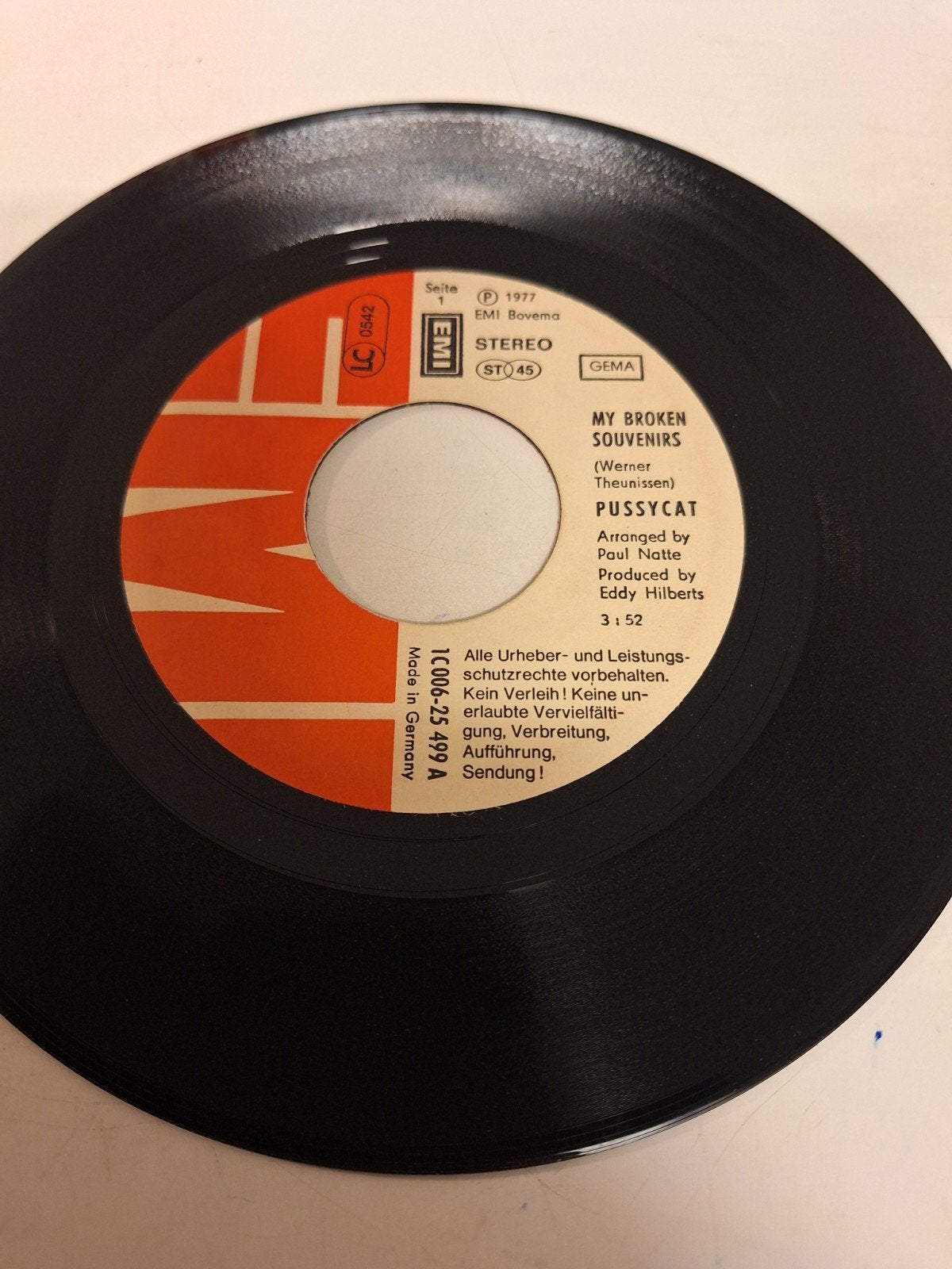 Pussycat - My broken souvenirs, 1977., Verzenden, 7 inch, Pop