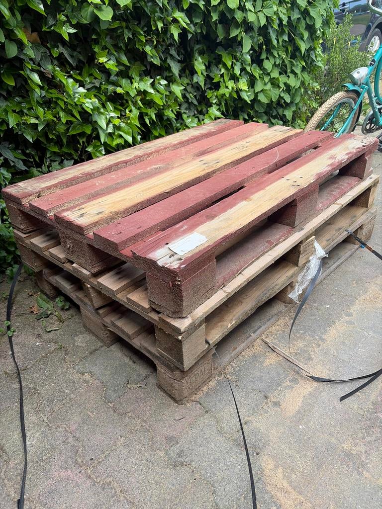 Houten pallets - Diverse maten, Ophalen, Gebruikt, Pallet, Minder dan 200 cm