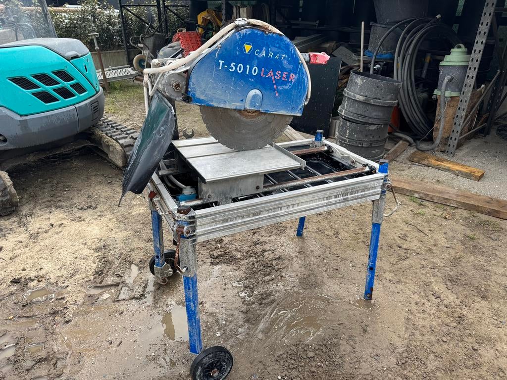 Carat steen/blokken 14,5cm 50cm lang zaag, Doe-het-zelf en Verbouw, Gereedschap | Zaagmachines, Ophalen, Zo goed als nieuw
