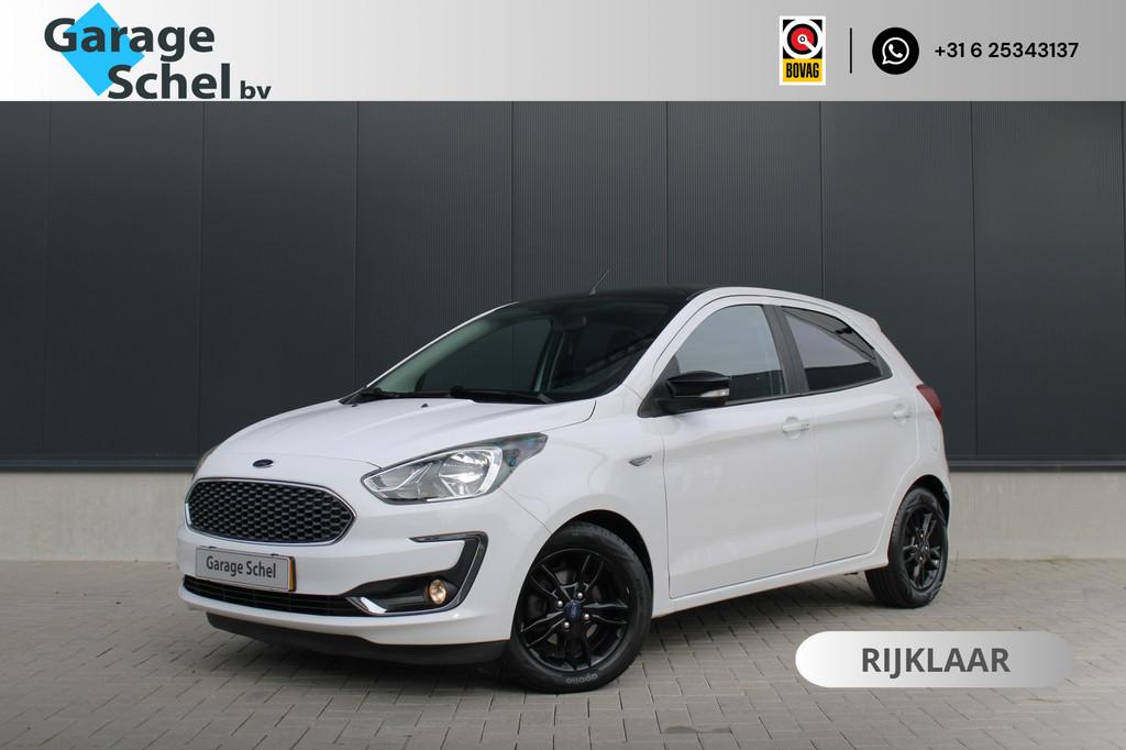 Ford Ka+ 1.2 Trend Ultimate White - Cruise - Airco - Voorrui, Auto's, Voorwielaandrijving, 12 maanden, Gebruikt, Wit