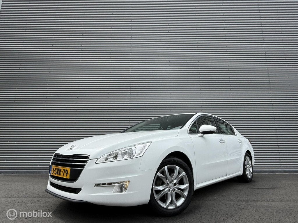 Peugeot 508 1.6 THP Allure | Afn Trekhaak | Clima | Leder |, Auto's, Peugeot, Euro 5, Gebruikt, Wit, Handgeschakeld