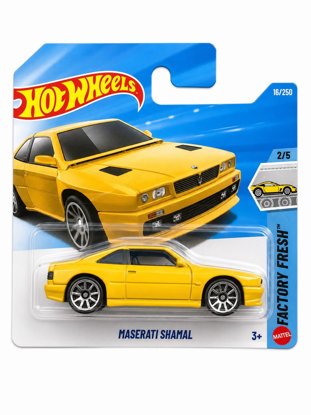 Hot wheels-MASERATI—SHAMAL—nieuw in verpakking, Ophalen of Verzenden, Nieuw, Auto